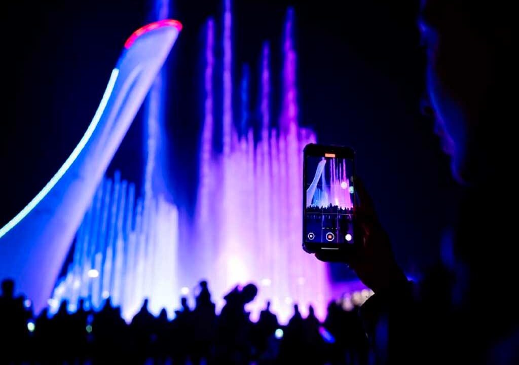 Поющий фонтан в Сириусе закрыт на профилактику