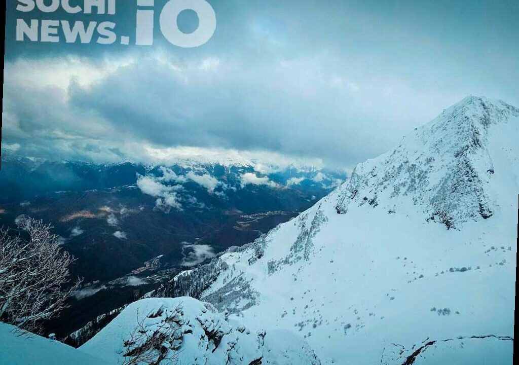 В Сочи предупреждают о шторме и лавиноопасности