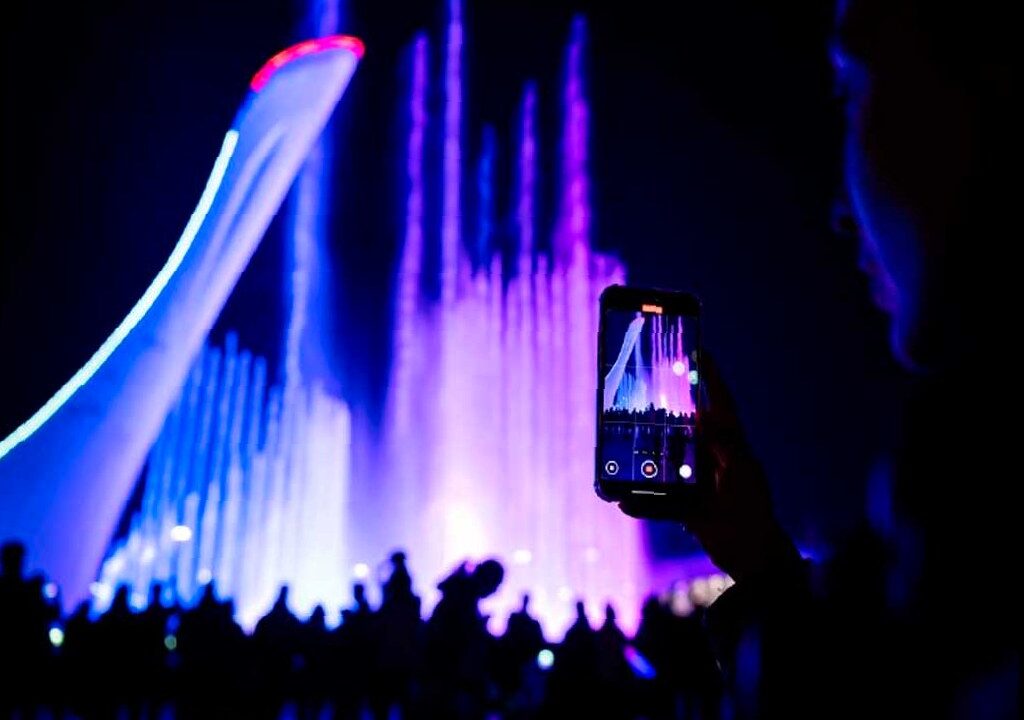 В День защитника Отечества шоу Поющего фонтана в Сириусе покажут трижд