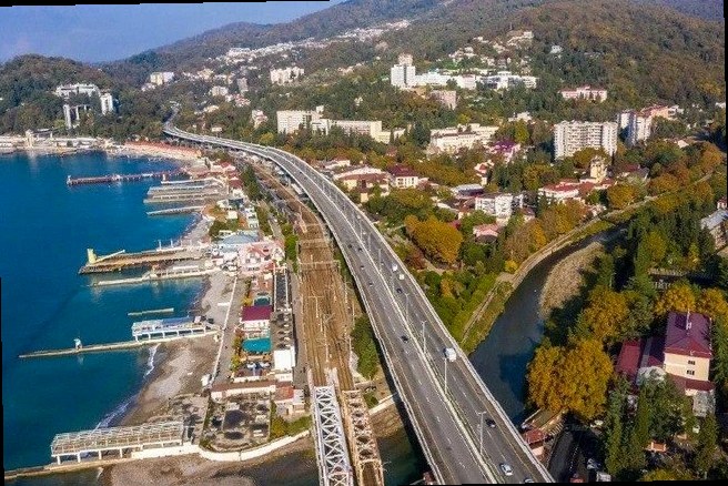 Темпорарная приостановка строительства трассы Джубга-Сочи из-за финанс