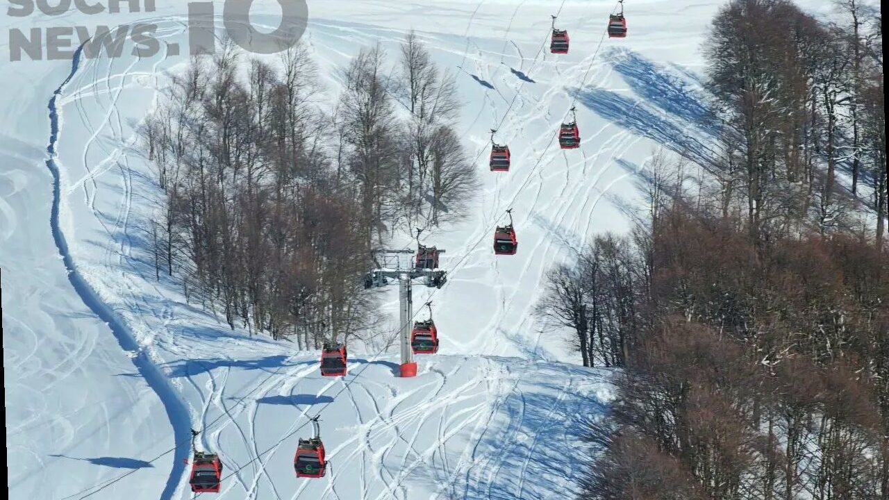 Горнолыжный сезон в Красной Поляне подходит к концу: названы даты закр
