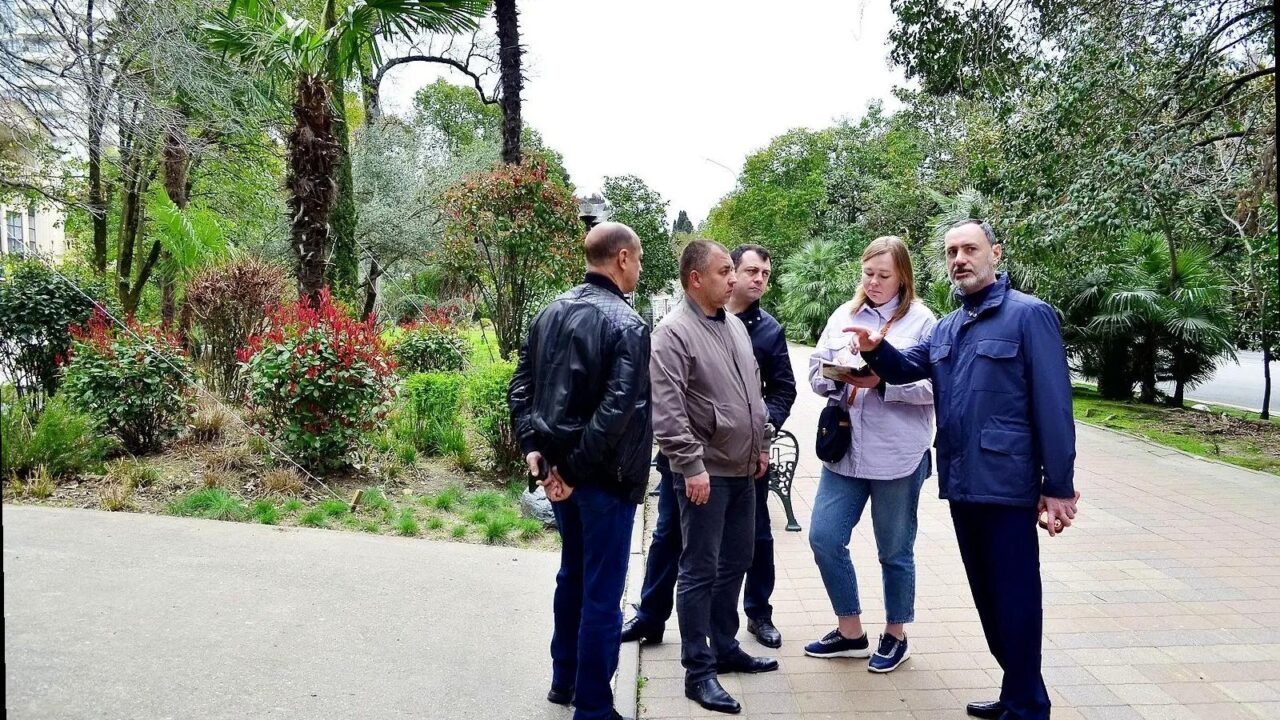 «Оценка состояния Сада российско-японской дружбы в Сочи»